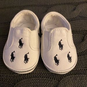 Baby Ralph Lauren Polo crib shoes